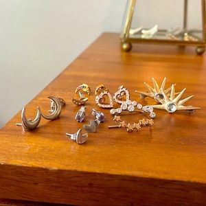 🌙⭐️ Boho Earring Stud Set ⭐️🌙